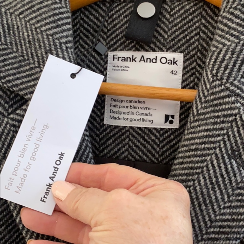 Impeccable Herringbone Frank&Oak coat/final price - Picture 7 of 16